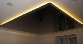 Натяжной потолок с подсветкой Благовещенск, цена от 2148 руб.